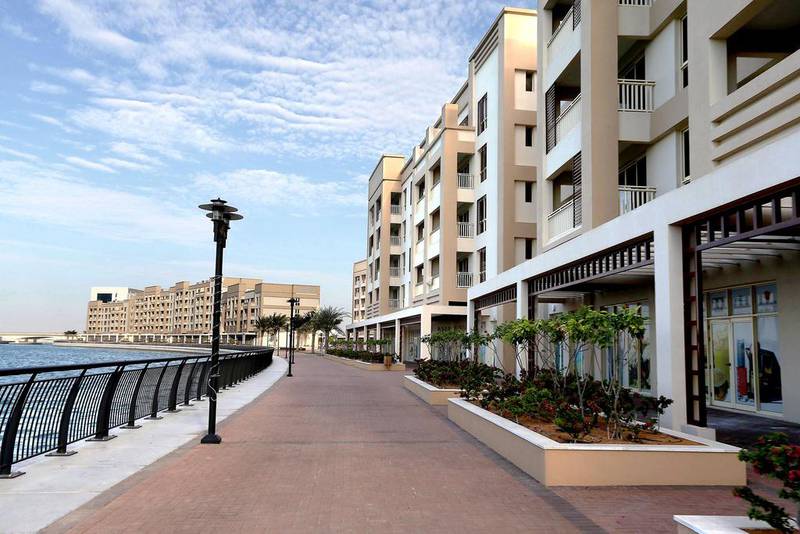 RAK Properties' Mina Al Arab development in Ras Al Khaimah. The company first quarter profit increased more than four-fold on higher revenue. Pawan Singh / The National