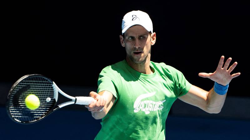 An image that illustrates this article Djokovic set to make return at Dubai Duty Free Tennis Championships