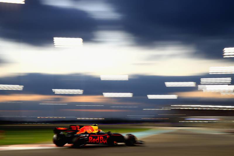 Max Verstappen in action during the Abu Dhabi Grand Prix. Clive Mason / Getty Images