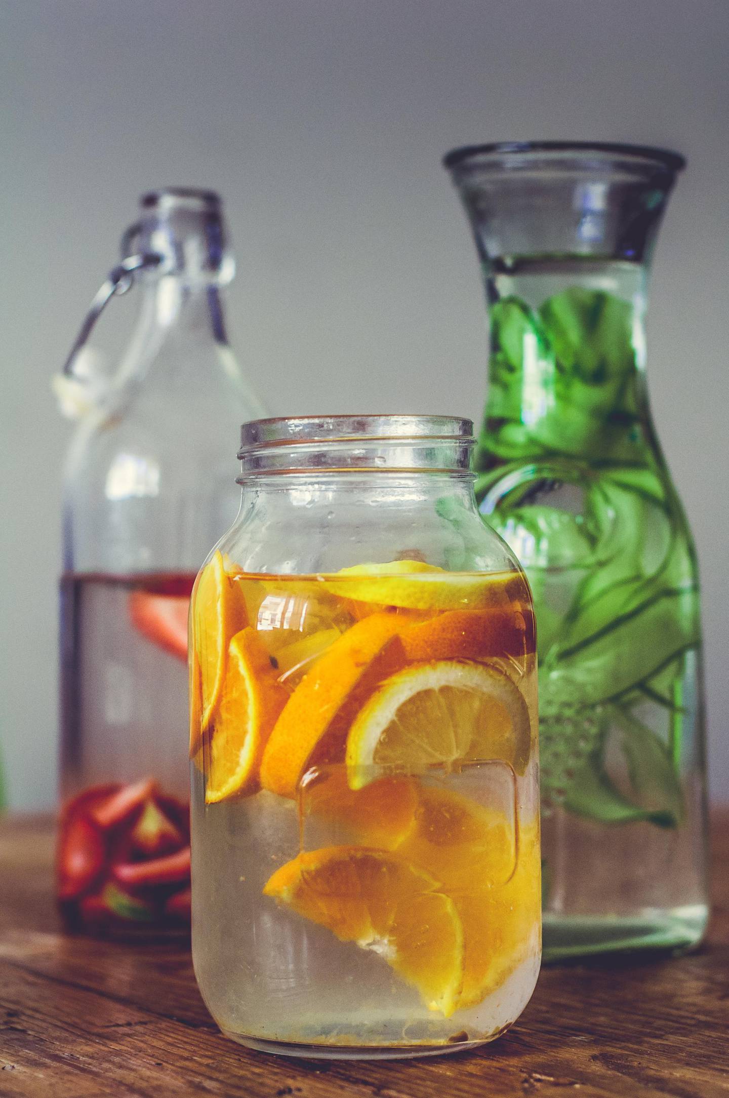 Flavouring your water may inspire you to drink more. Courtesy Scott Price