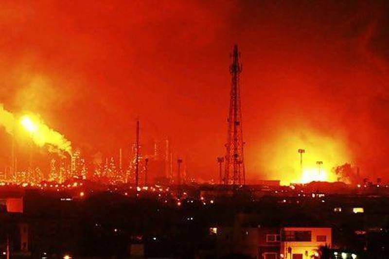 An explosion at the Amuay refinery in Punto Fijo killed at least 24 people on Saturday.