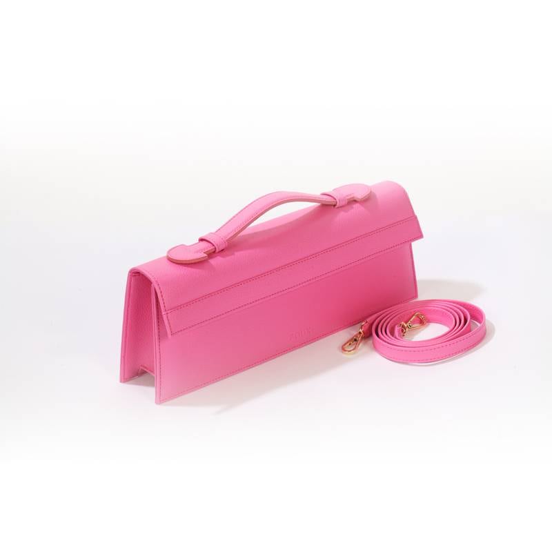 The Mini Foux bag in Hot Pink was one of the first and most popular designs launched by the brand. 