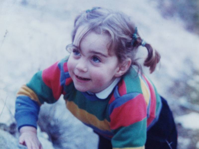 Catherine, Duchess of Cambridge, on a family holiday in the Lake District when she was three years old. Here 'The National' looks back through her life in pictures. All photos: Getty Images, unless otherwise indicated