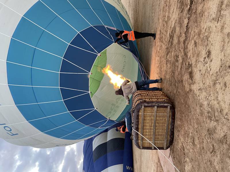 Exploring AlUla via hotair balloon, a skyhigh obstacle course and eco