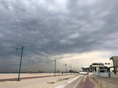 Rain clouds may creep over Dubai on Monday. Rory Reynolds / The National