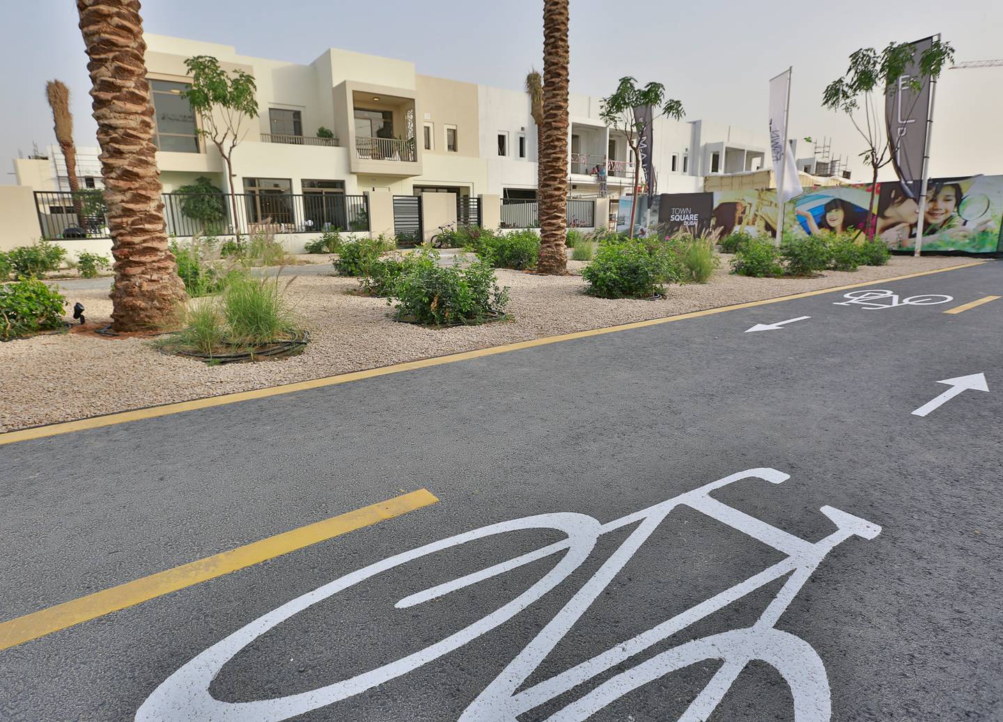 Nshama Town Square project in the Al Qudra district of Dubai.  Courtesy Nshama *** Local Caption *** bz01ap-Nshama-11.jpg