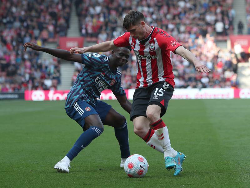 Romain Perraud 7 – Had a speculative effort from 20 yards which was blocked for a Saints corner. On the whole, though, Southampton look more comfortable and composed with the Frenchman on the left.  PA