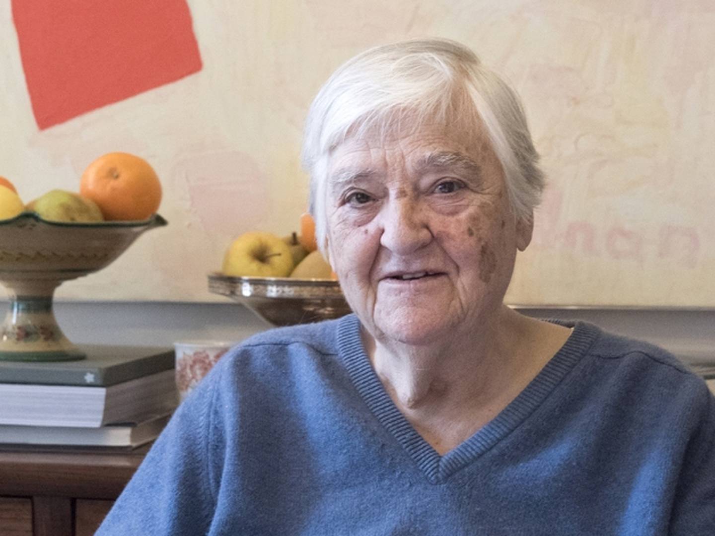 Lebanese-American writer, poet and painter, Etel Adnan, was a renowned figure in the Middle East culture scene. Photo: Abu Dhabi Festival