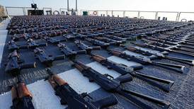 US Navy seizes more than 2,100 rifles destined for Yemen