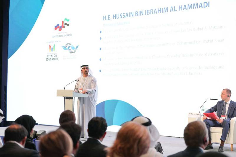 Hussain bin Ibrahim Al Hammadi. Courtesy Aqdar World Summit