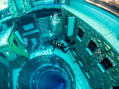 13. Underwater adventures at Deep Dive Dubai 