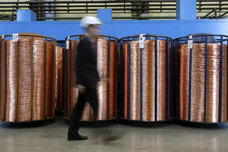 Capital expenditure on copper mining operations is expected to increase only marginally this year to $16.2 billion from $15.2bn in 2020. Maxim Shemetov / Reuters