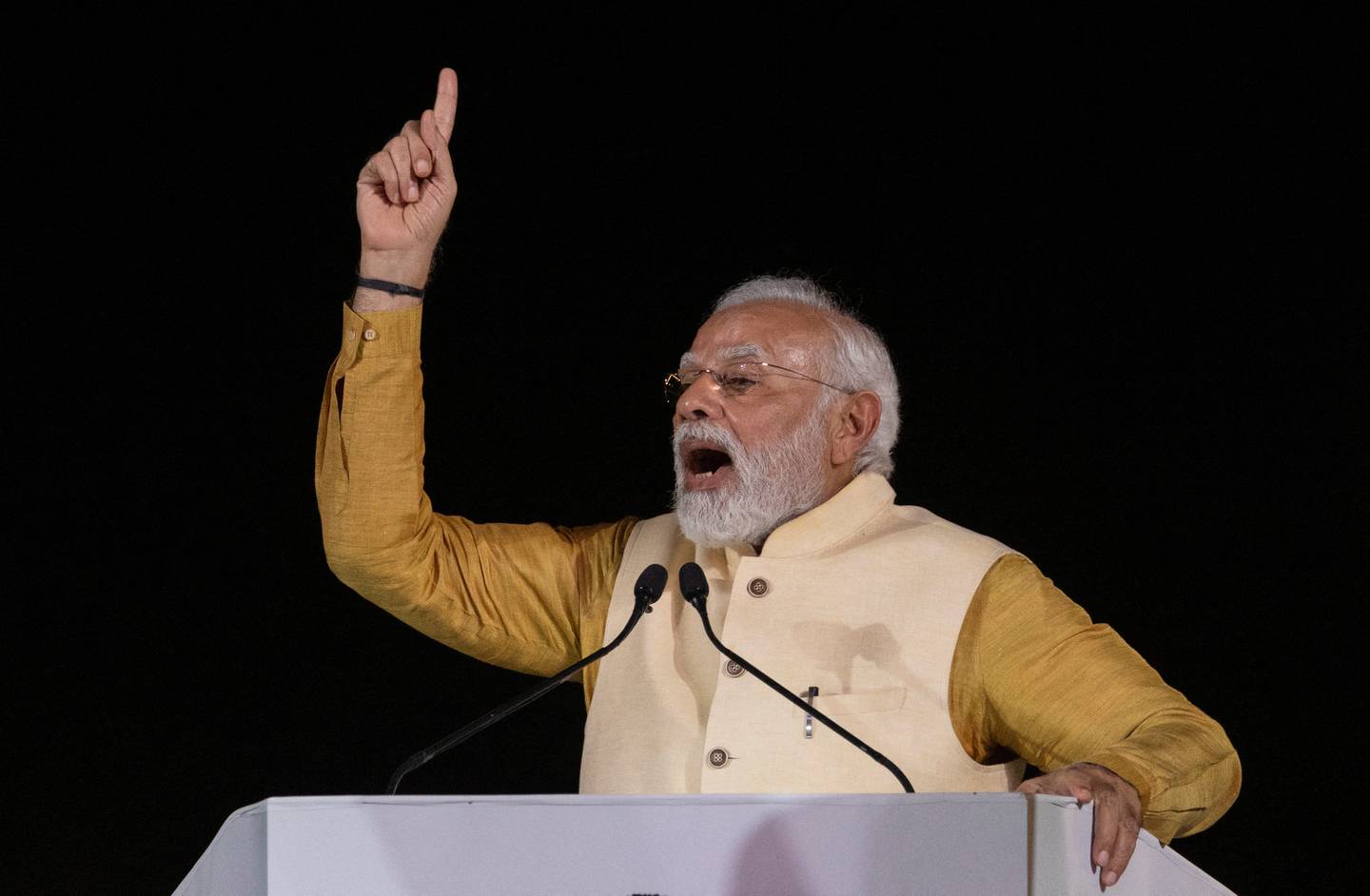 Indian Prime Minister Narendra Modi will speak at the Abu Dhabi Space Debate. Reuters
