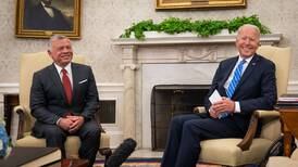 Jordan’s King Abdullah becomes first Arab leader to visit Biden in Washington