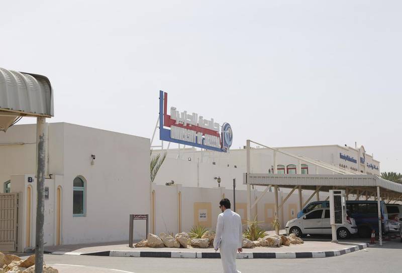 University of Jazeera in Dubai is one of the three universities put on a year’s probation by the Ministry of Education. Jeffrey E Biteng / The National 
