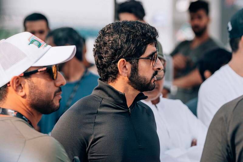 Sheikh Hamdan attended events in the Battle of Communities and Battle of Government categories.