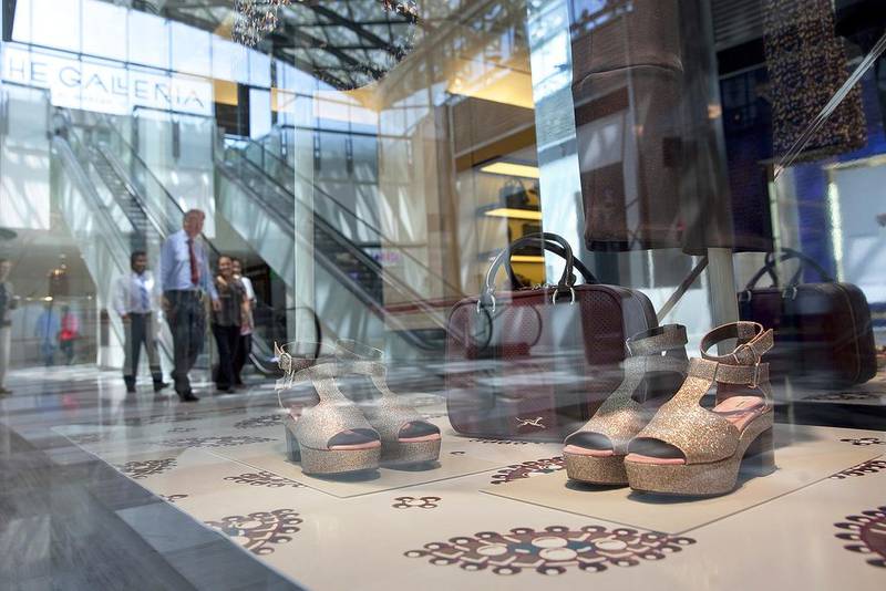The Galleria, a new luxury mall on Al Maryah Island, opened this year. Silvia Razgova / The National