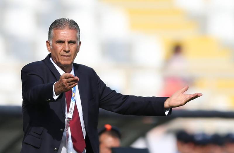 Carlos Quieroz has taken over from Felix Sanchez as manager of Qatar as they prepare to host the Asian Cup. EPA