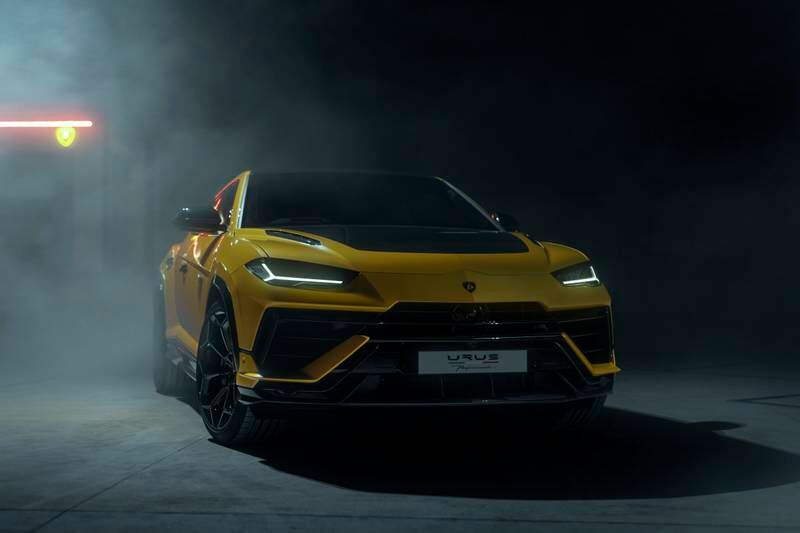 The Lamborghini Urus Performante will be available in the UAE next year, costing an estimated Dh1.15 million ($300,000). All photos: Lamborghini