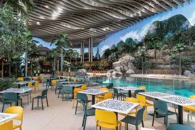 Waterside Cafe in the Tropical Ocean realm