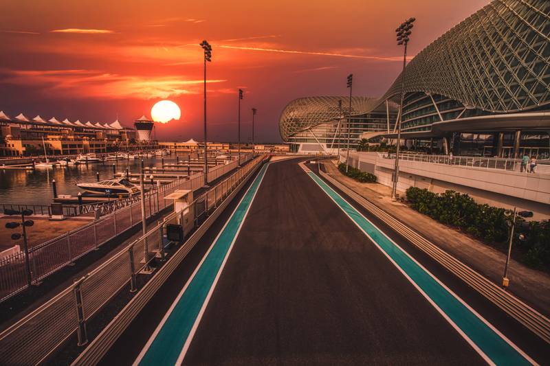Yas Island is home to Yas Marina Circuit which plays host to the Abu Dhabi Grand Prix every year. Photo: Shutterstock