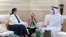 Sheikh Saif bin Zayed meets UK Home Secretary