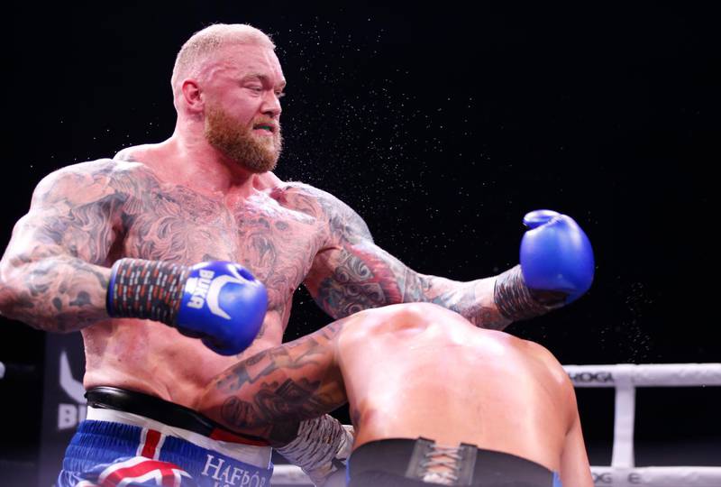 Hafthor Bjornsson, who played  Gregor 'The Mountain' Clegane in the first five series of 'Game of Thrones',  was preparing for a September showdown with strongman rival Eddie Hall. EPA