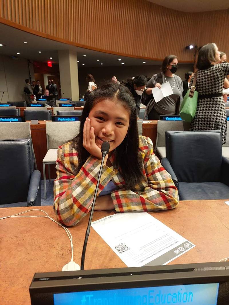 Licypriya Kangujam, 10, India’s youngest environmentalist and one of the most vocal voices on the subject of climate change in the country which is already leading to disastrous consequences for its humongous population. Photo: Licypriya Kangujam