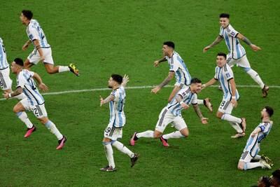 The South Americans won 4-2 on penalties, after it finished 3-3 in extra time. Getty Images