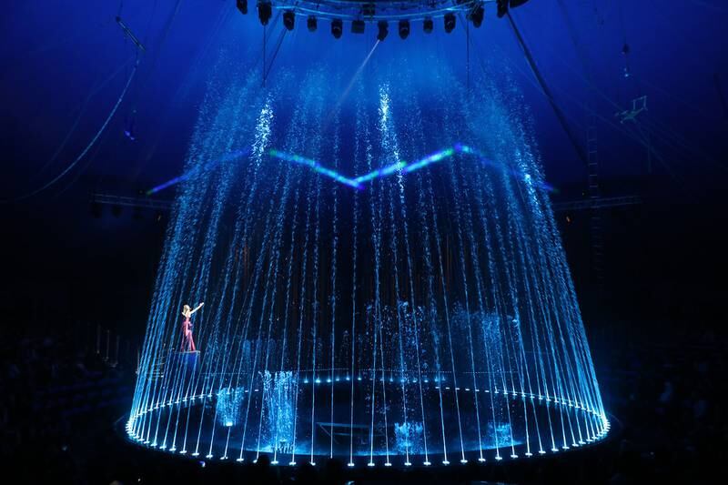 Fontana, the travelling water circus, is coming to Dubai. All photos: Cirque Du Liban
