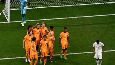 An image that illustrates this article Netherlands land final blow on Qatar's World Cup campaign