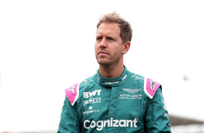 Aston Martin's Sebastian Vettel will miss Formula One's opening round in Bahrain after testing positive for Covid-19. PA
