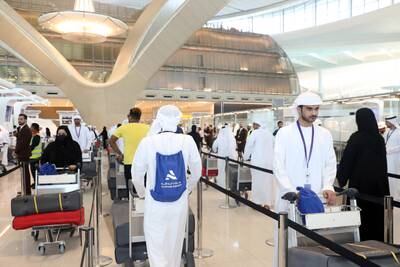More than 6,000 volunteers took part in the airport's largest trial and test exercise to date. Photo: Abu Dhabi Airports