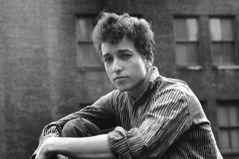 This photo received 07 September 2004 shows an undated photo of US musician Bob Dylan from his early days in New York, which was used for the back cover of Dylan's new book called "Bob Dylan Chronicles: Volumne One". The book will be published by Simon & Schuster on 12 October. The book is the first in a series of the artist's self-penned personal histories, with this volume being comprised of first-person narratives focusing on significant periods in Dylan's life and career. AFP PHOTO/Simon &Schuster