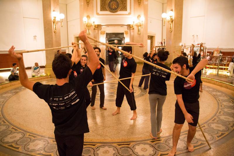 The physical theatre workshop launched in Dubai will teach students how to integrate body, mind, breath and voice to make an impact through their performance. Photo: Convoco Films