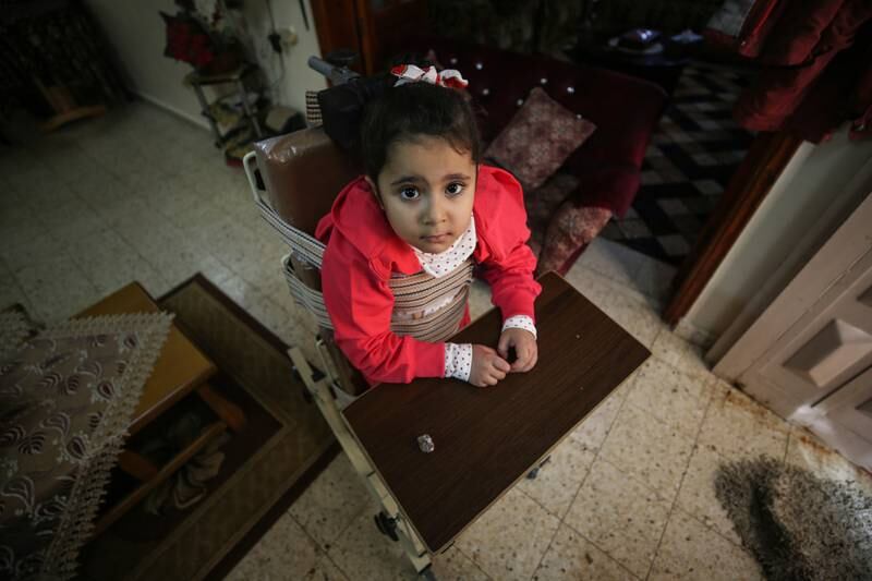 Israeli bombing destroyed the family’s home during May's war.