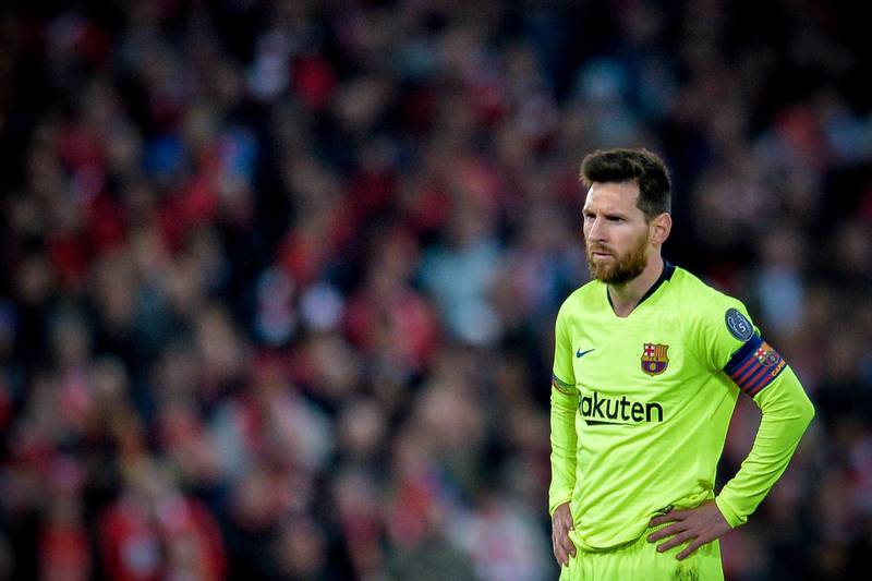 Lionel Messi: 7/10. Was clearly rattled by an early altercation with Robertson. Probed with his passing but the Barcelona captain's radar experienced a rare off night in front of goal. EPA