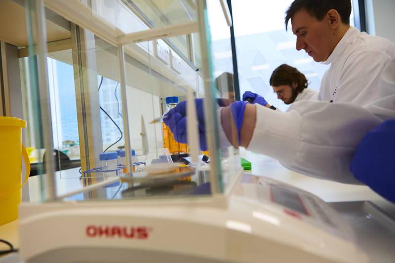 Scientists face different challenges trying to develop a cancer vaccine than they did with Covid-19. PA 
