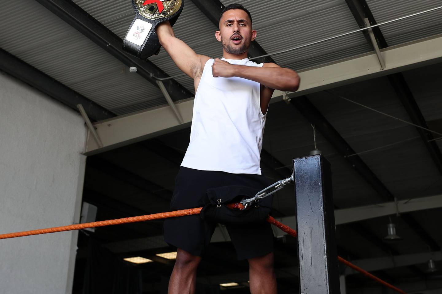 Shaheen, the Emirati wrestler ready to take the WWE by storm