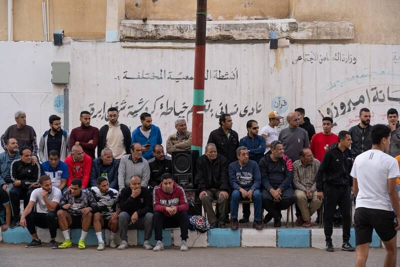 The Al Falaki tournament, Egypt's oldest Ramadan street football competition, is held in Alexandria.
