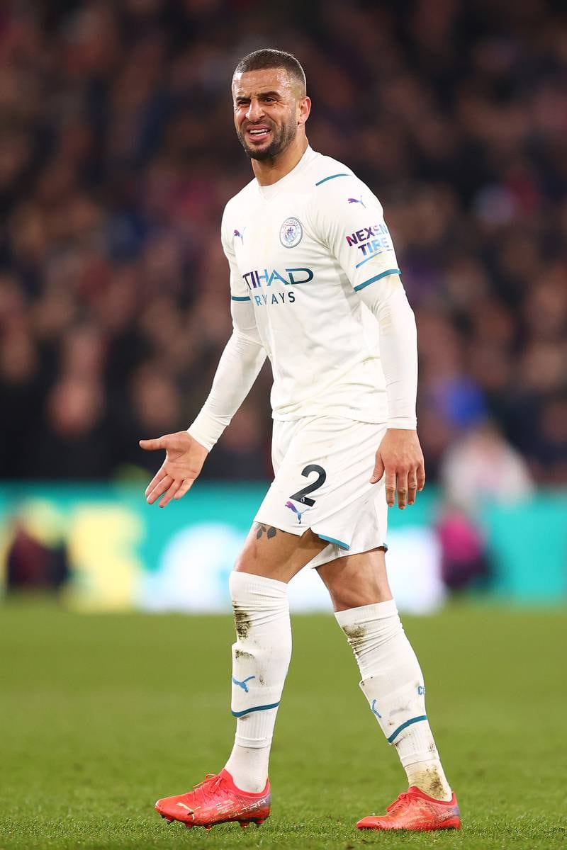Kyle Walker 7 – Dealt superbly well with Zaha, who was starved of possession. The 31-year-old’s link-up play with Mahrez down the right proved to be a constant thorn in Palace’s side. Getty Images