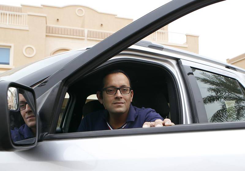 Omar Ghazanfar, a doctor in Abu Dhabi, says he is currently looking at a higher quotation for his car insurance ‘despite the value having depreciated’. Ravindranath K / The National