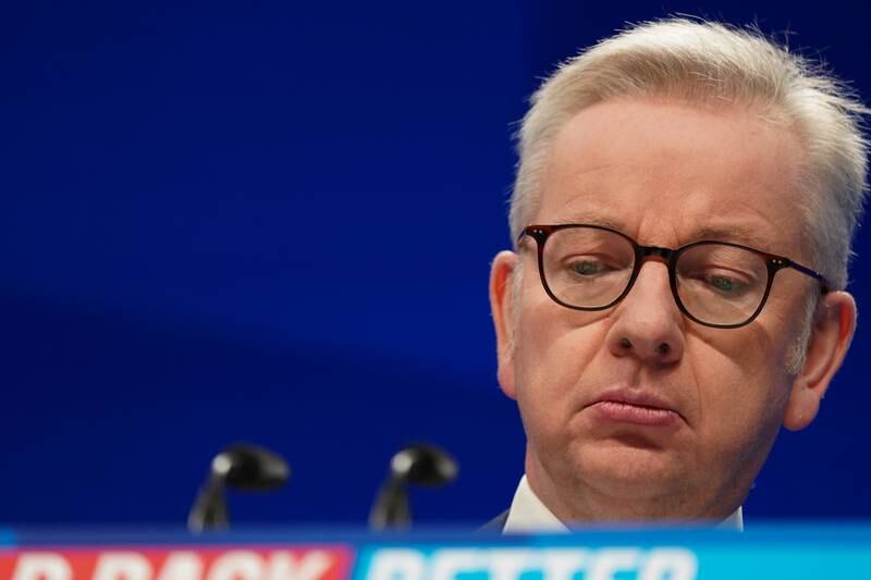 Michael Gove, UK Secretary of State for Levelling Up, Housing and Communities. Getty