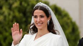 Princess Rajwa's wedding tiara had a hidden Arabic message on it