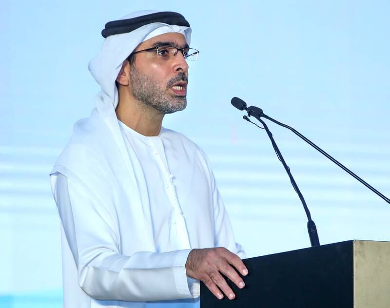 Sharif Al Olama, undersecretary for energy and petroleum affairs in the Ministry of Energy and Infrastructure, during the RAK Energy Summit. Victor Besa / The National