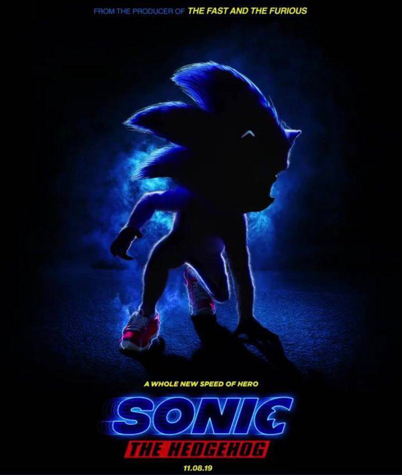 New 'Sonic the Hedgehog' movie poster unveiled and fans aren't happy