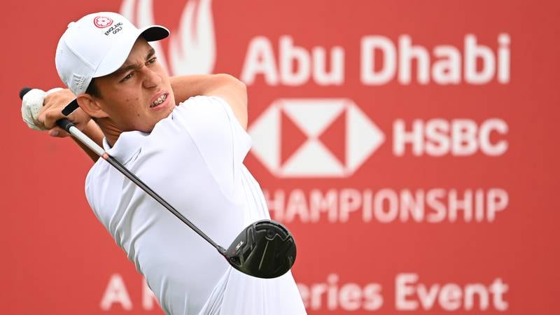 An image that illustrates this article Dubai teen Hill fires two grandstand finishes to make history in Abu Dhabi