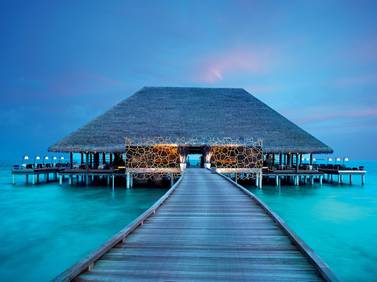 The Maldives aims to offer tourists the chance to be vaccinated during their holiday. Velaa Private Island