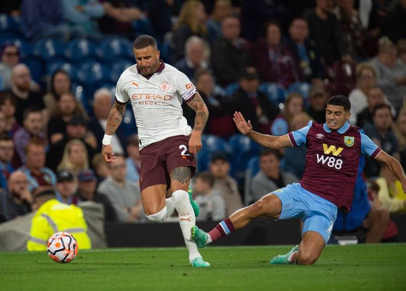 Anass Zaroury (Amdouni, 61') - 3. Brought on to inject more energy into the Clarets midfield, the youngster got sent off for an unnecessary lunge on Kyle Walker late in the game. EPA