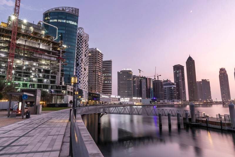The Business Bay area of Dubai has seen an uptick in buyers in the third quarter. Antonie Robertson / The National